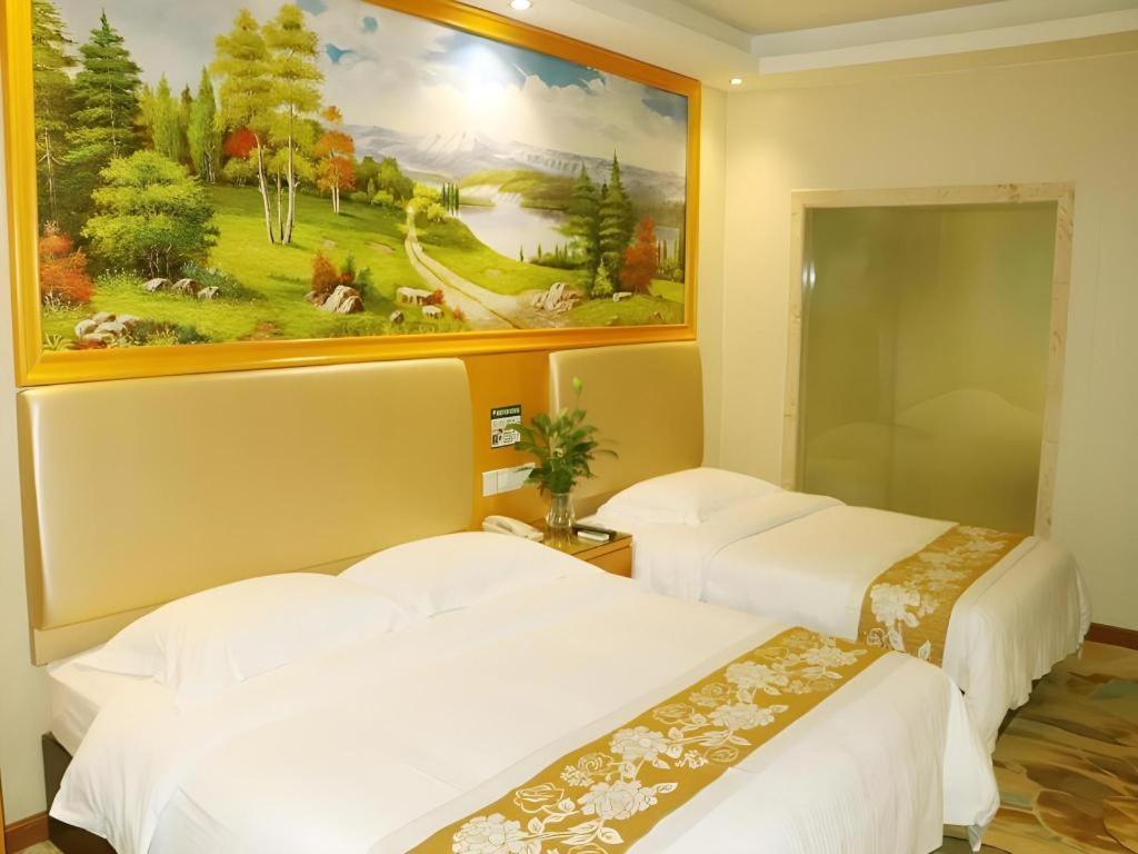 Greentree Inn Guangzhou Panyu Chimelong Happy World Business Hotel Exterior foto