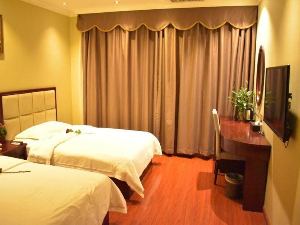 Greentree Inn Guangzhou Panyu Chimelong Happy World Business Hotel Exterior foto