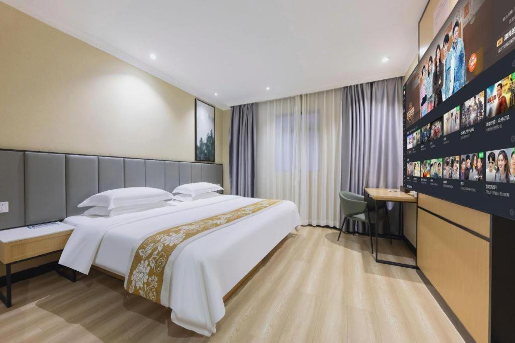 Greentree Inn Guangzhou Panyu Chimelong Happy World Business Hotel Exterior foto