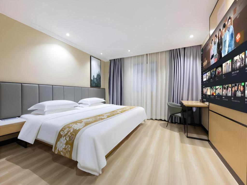 Greentree Inn Guangzhou Panyu Chimelong Happy World Business Hotel Exterior foto
