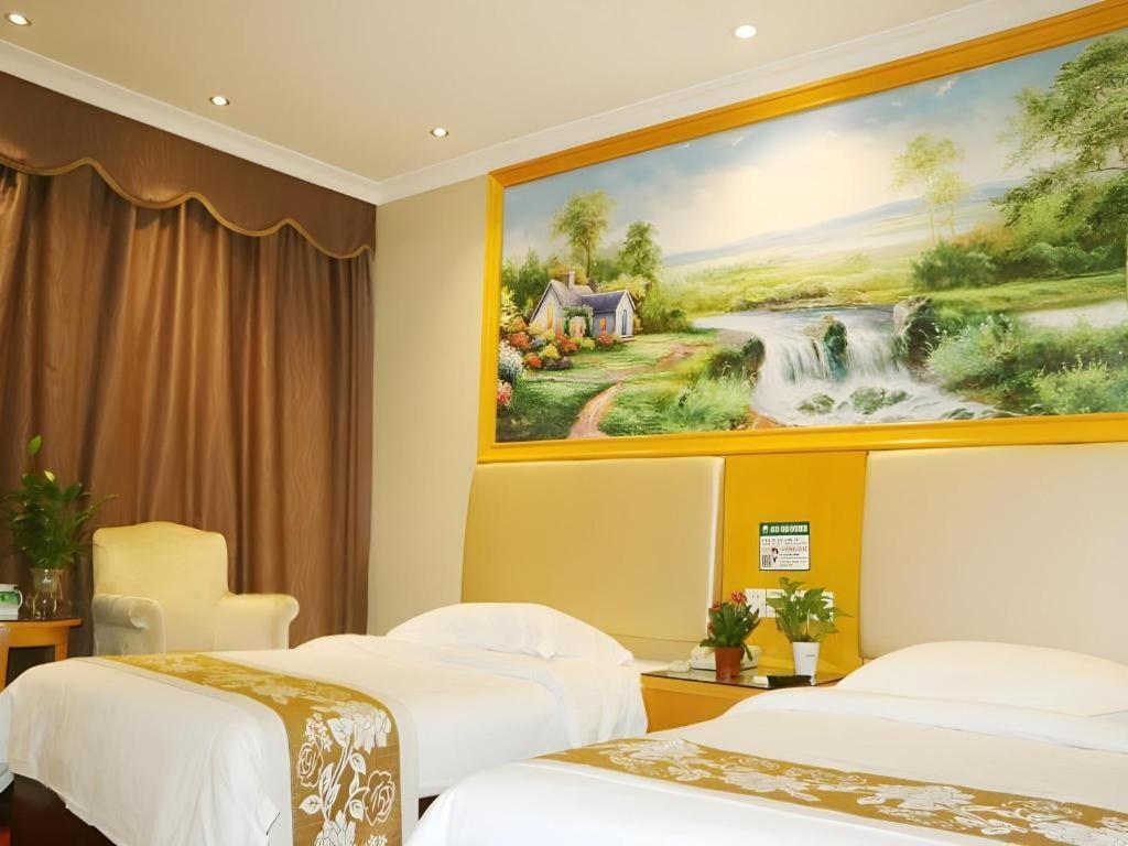 Greentree Inn Guangzhou Panyu Chimelong Happy World Business Hotel Exterior foto