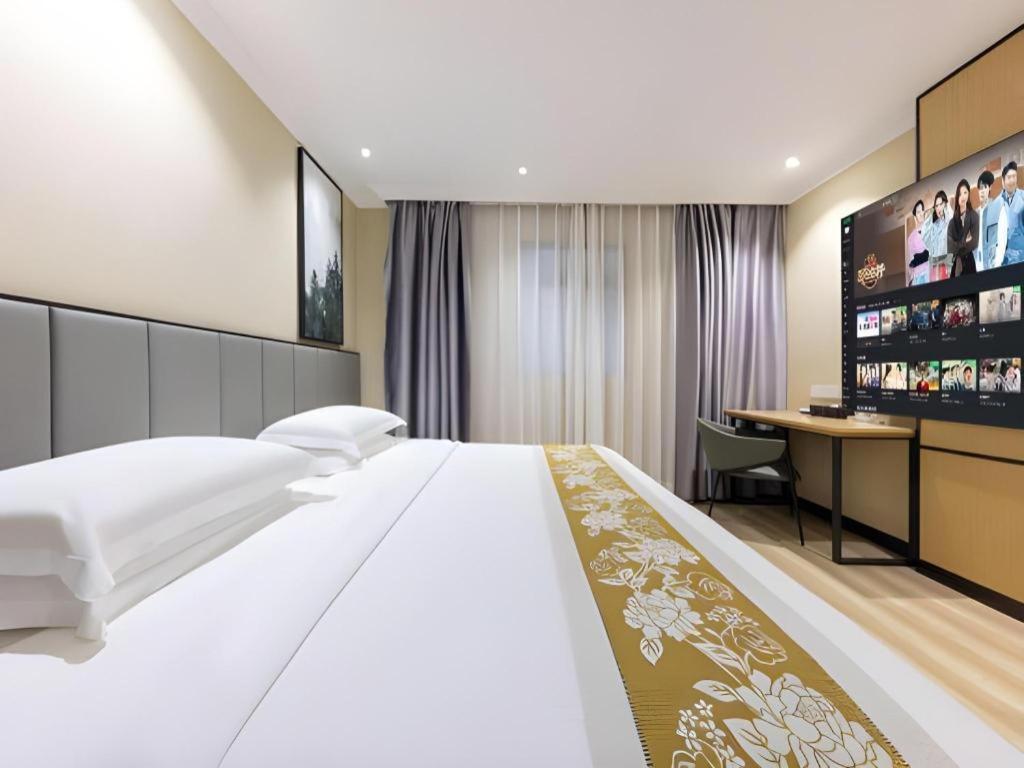 Greentree Inn Guangzhou Panyu Chimelong Happy World Business Hotel Exterior foto