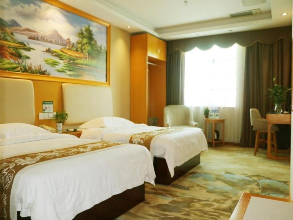 Greentree Inn Guangzhou Panyu Chimelong Happy World Business Hotel Exterior foto