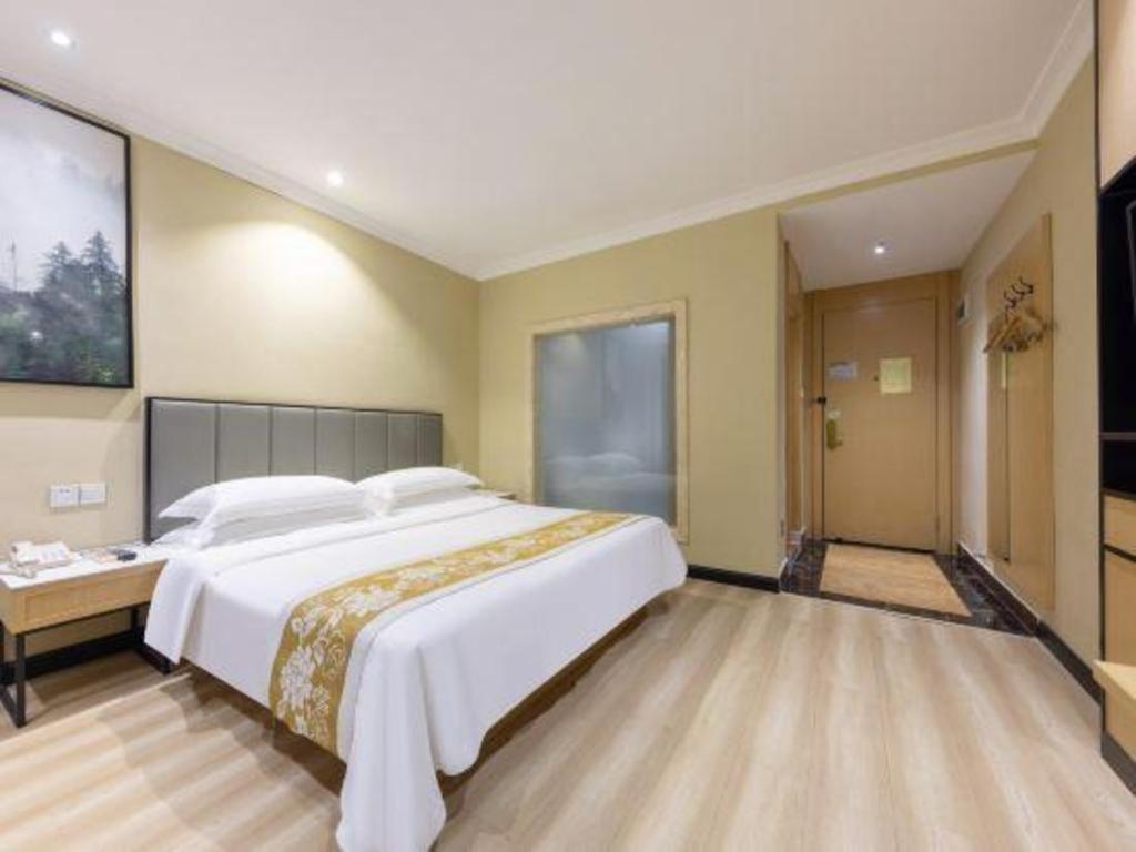 Greentree Inn Guangzhou Panyu Chimelong Happy World Business Hotel Exterior foto
